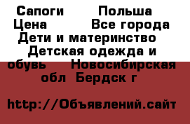 Сапоги Demar Польша  › Цена ­ 550 - Все города Дети и материнство » Детская одежда и обувь   . Новосибирская обл.,Бердск г.